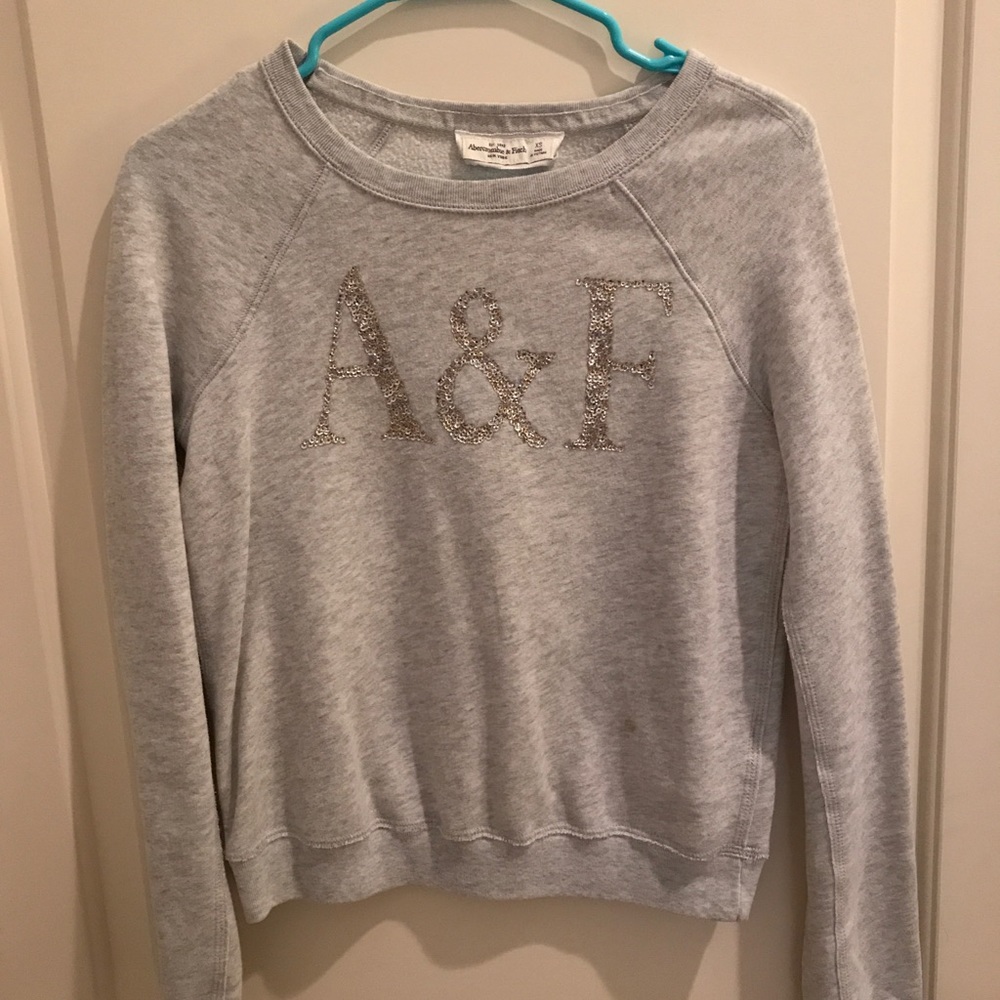 A & F Sequin Sweatshirt